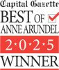 capital gazette best of anne arundel 2025 winner logo